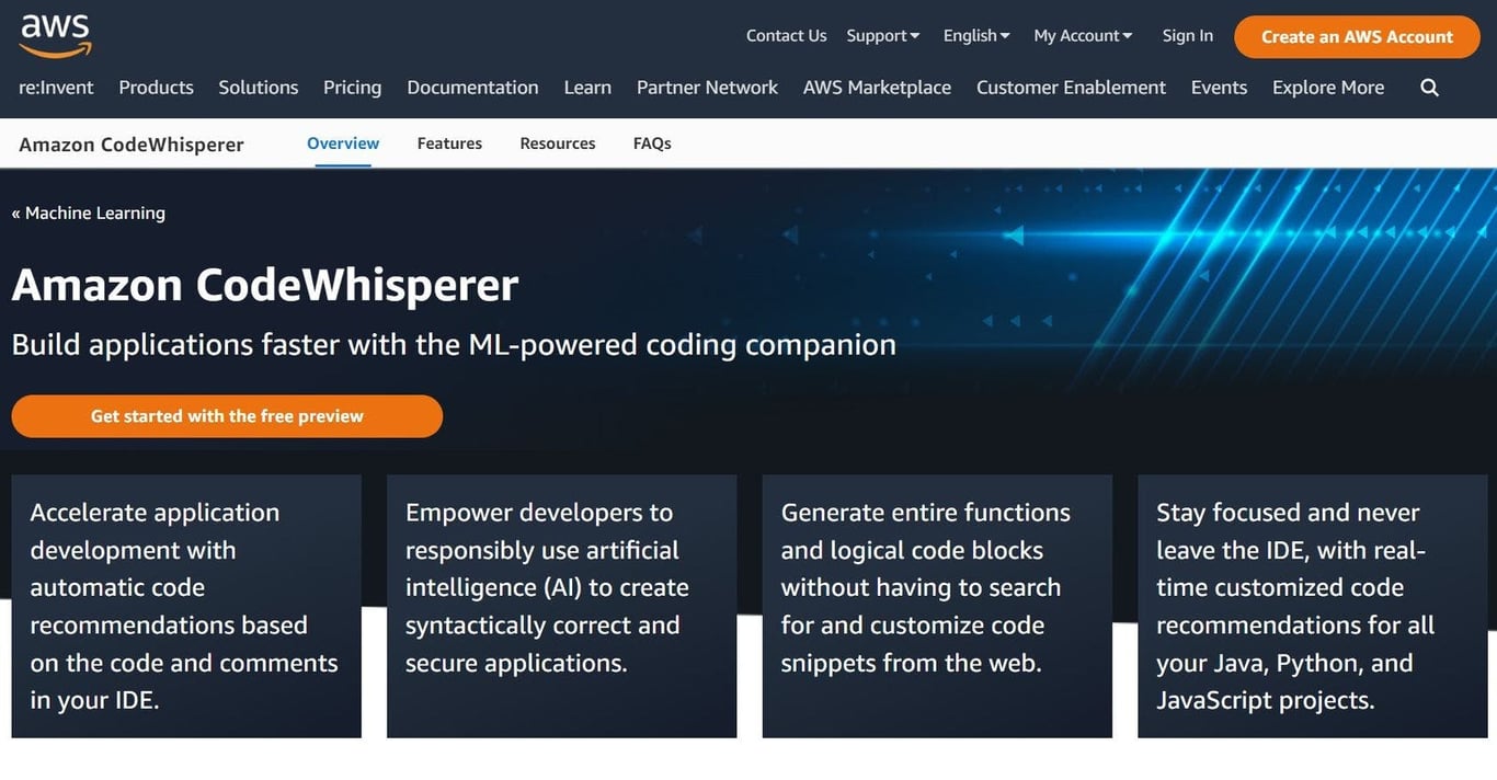 Amazon CodeWhisperer company image